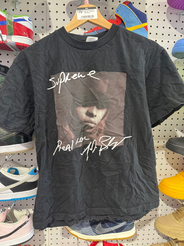 USED Supreme Mary J. Blige Tee - Black Size Small