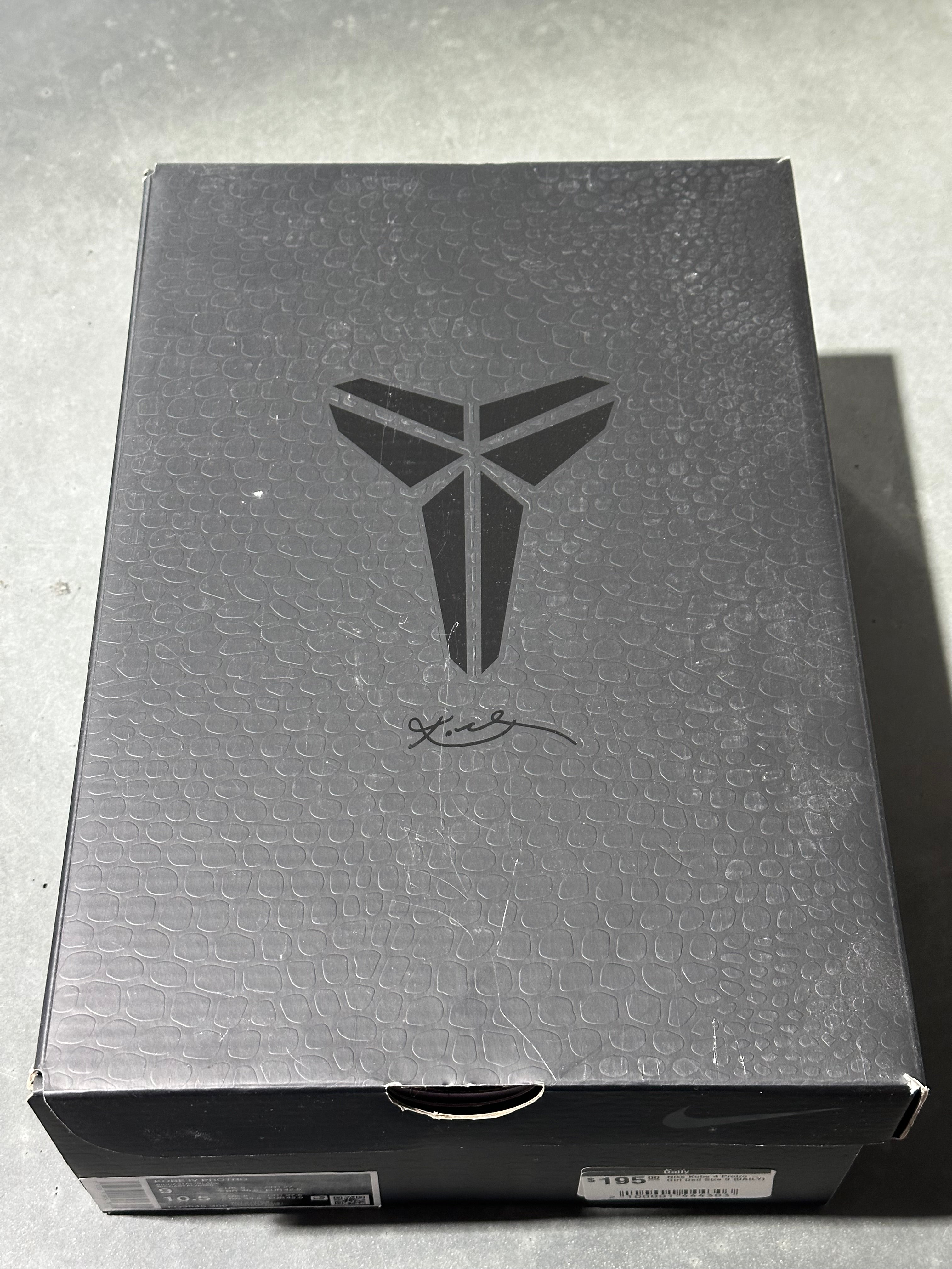 Nike Kobe 4 Protro - Girl Dad Size 9