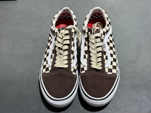 Vans Old Skool Supreme Swarovski - Brown Size 11