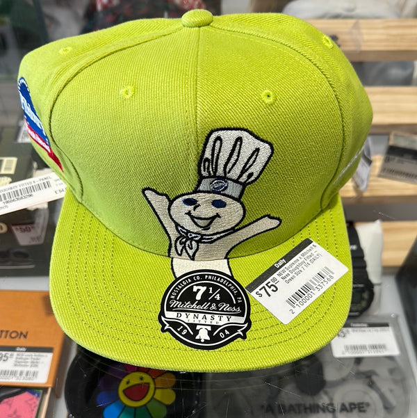 NEW Supreme x Mitchell & Ness Doughboy Fitted - Green Size 7 1/4