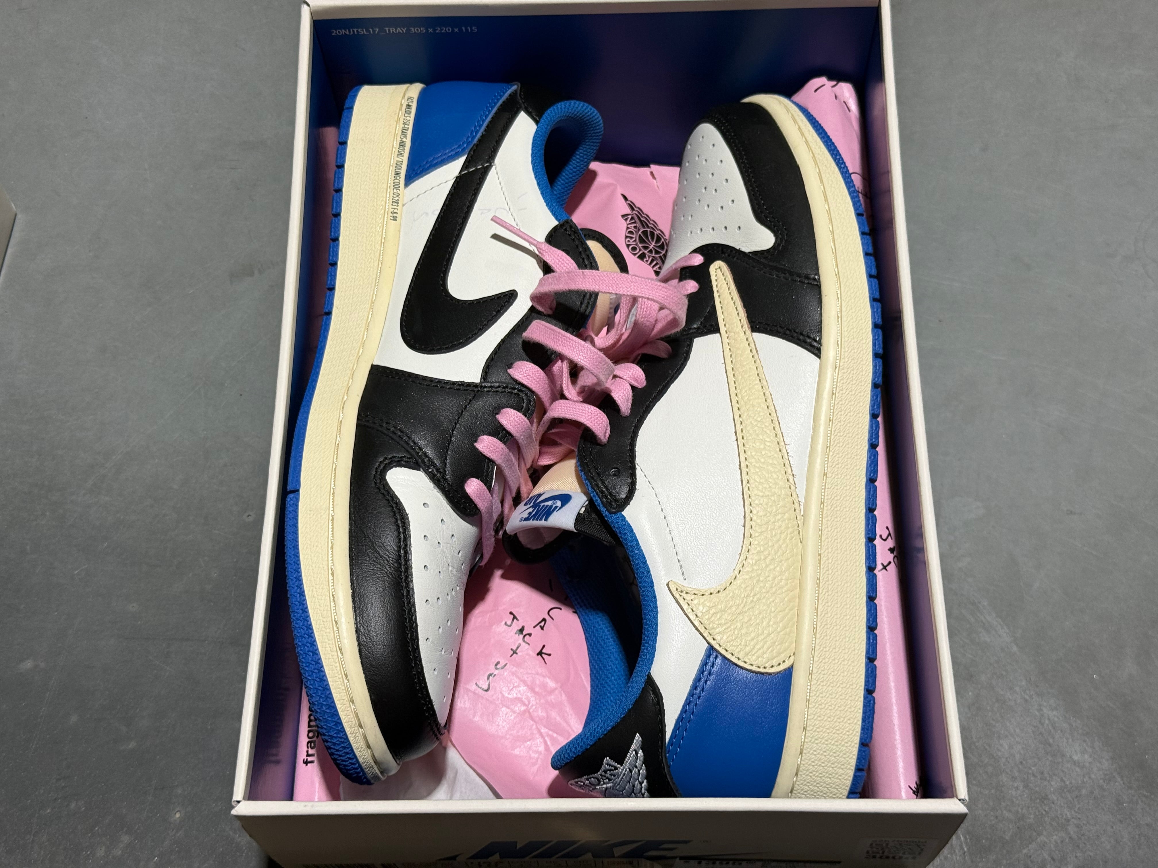 Air Jordan 1 Low OG SP - Travis Scott/Fragment Size 10