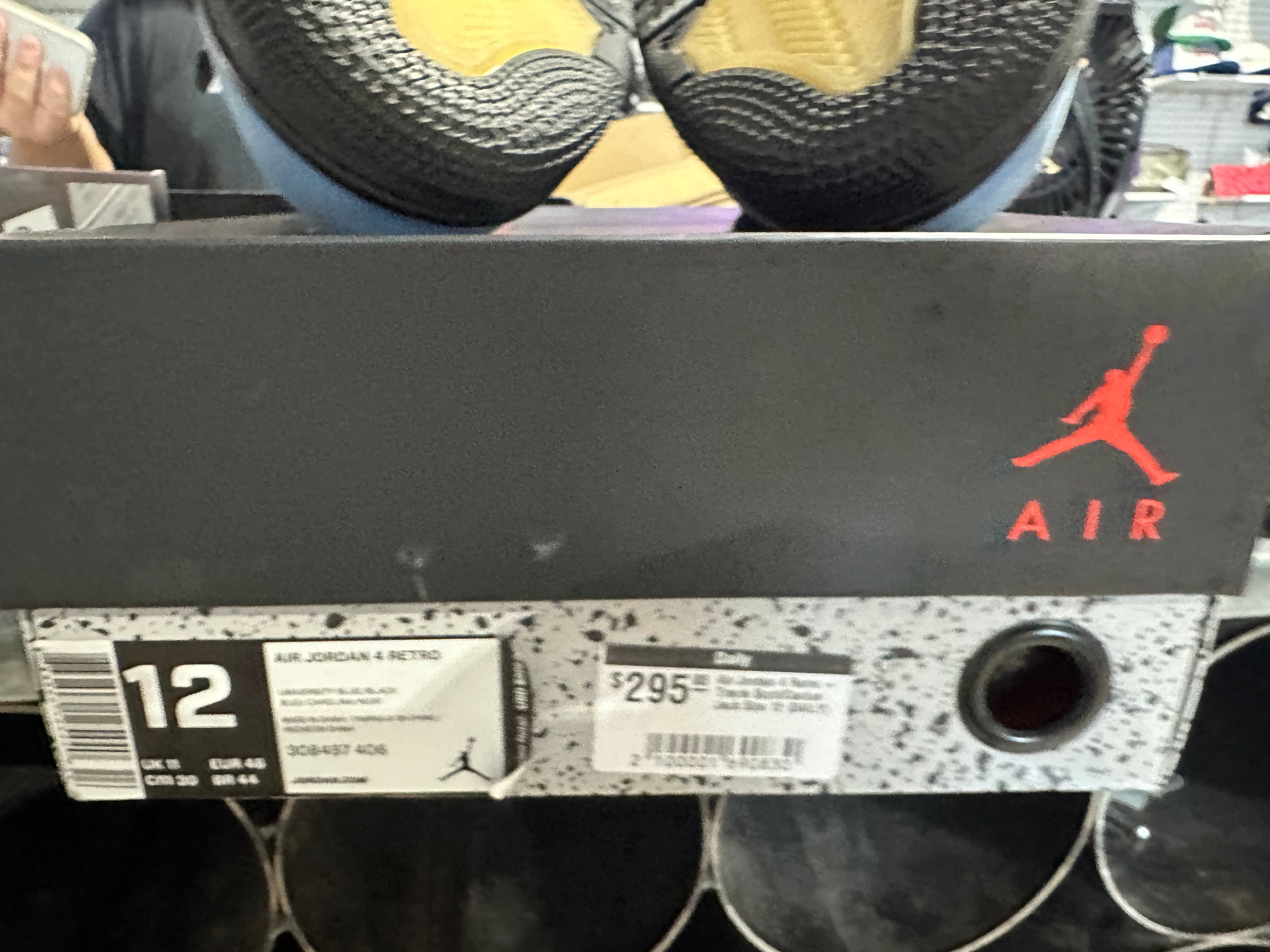 Air Jordan 4 Retro - Travis Scott/Cactus Jack Size 12
