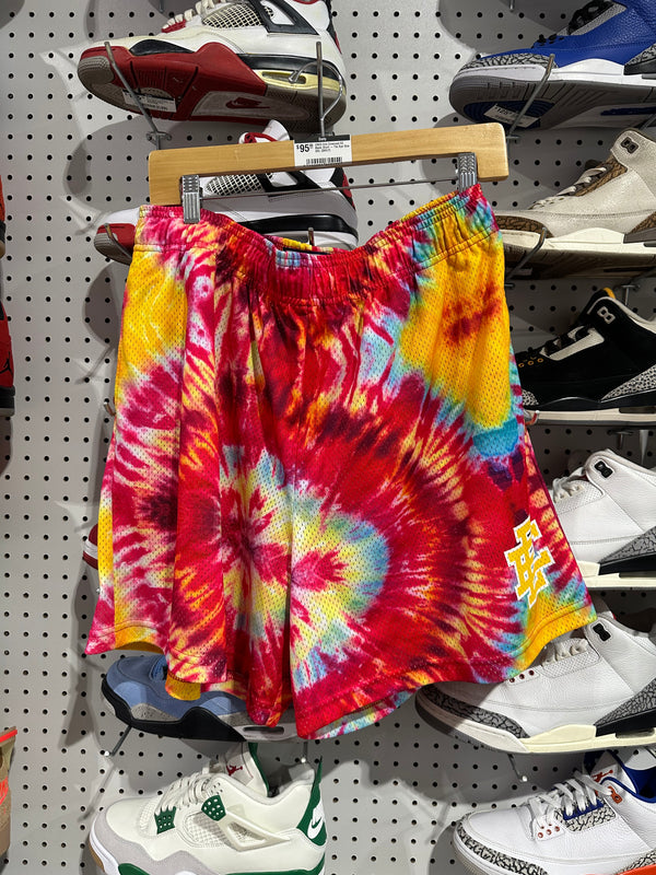 USED Eric Emanuel EE Basic Short - Tie Dye Size XXL