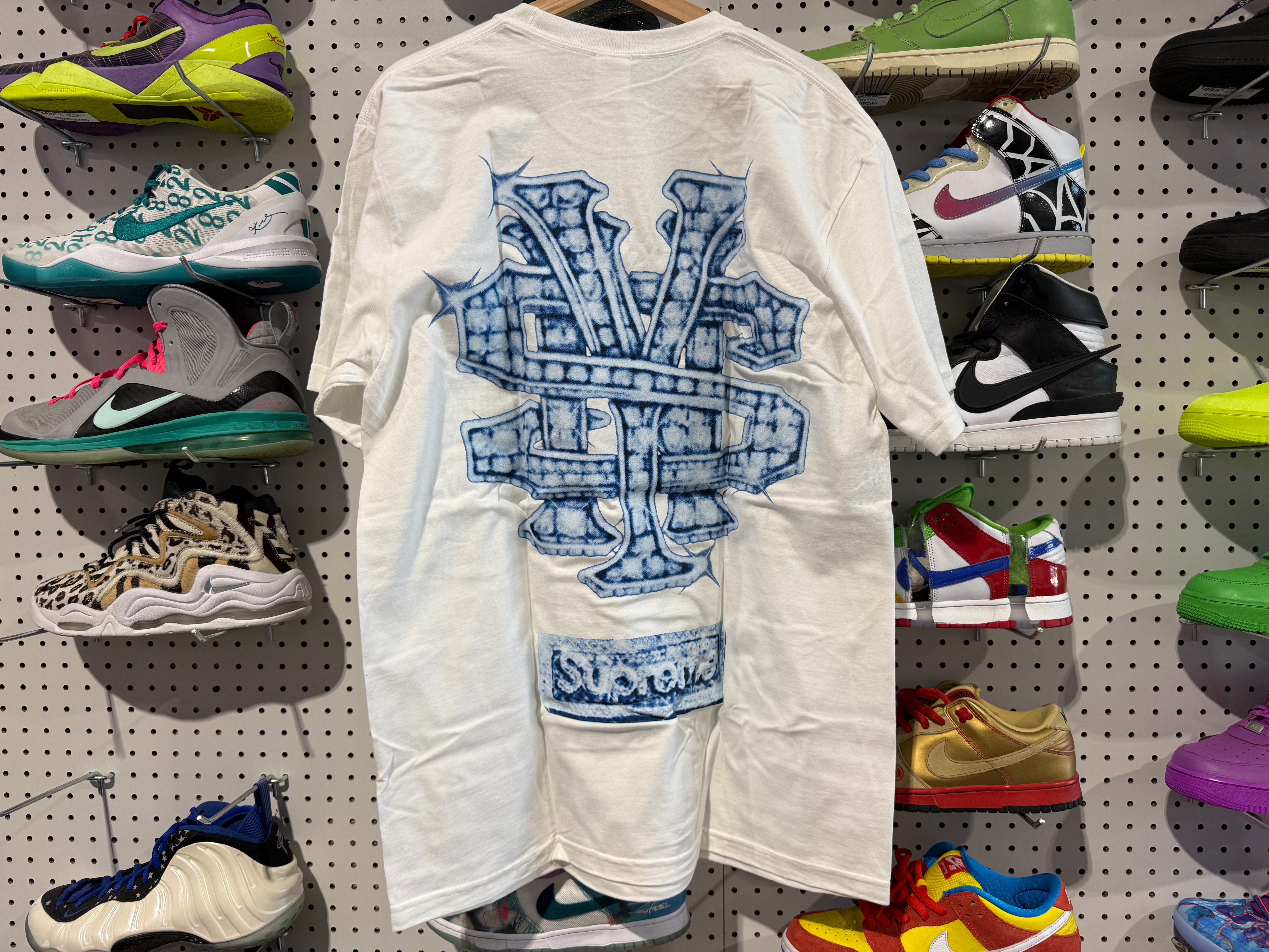 NEW Supreme Snowman Tee - White Size Medium