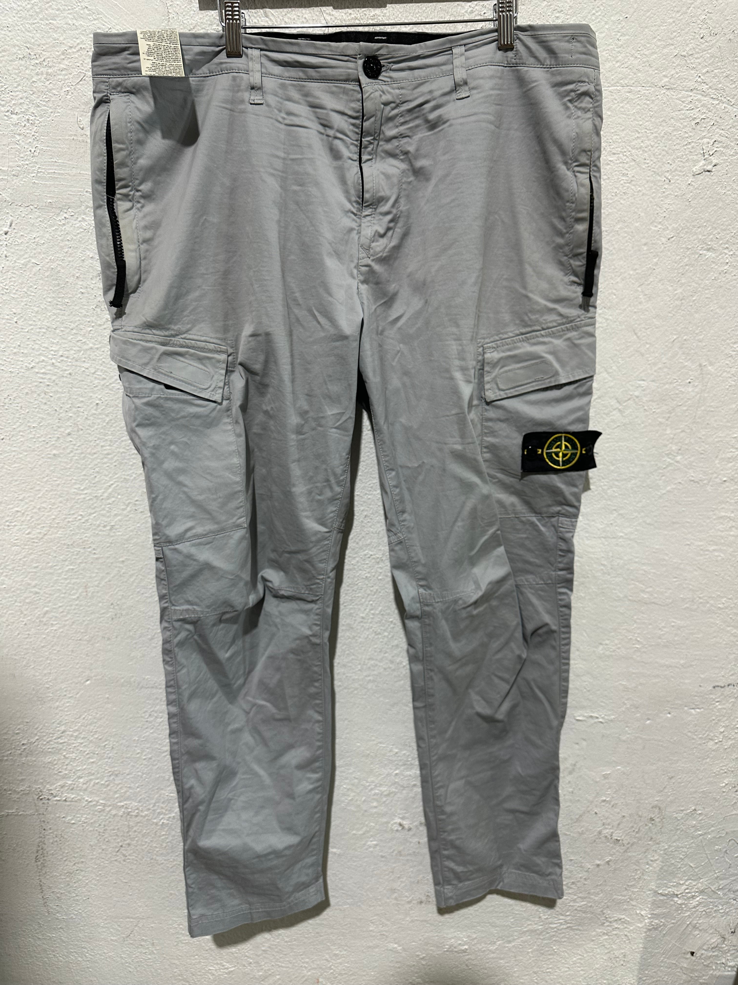 USED Stone Island Cargo Pants - Grey Size 40