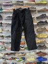 USED Supreme Flag Double Knee Painter Pant - Black Size 30