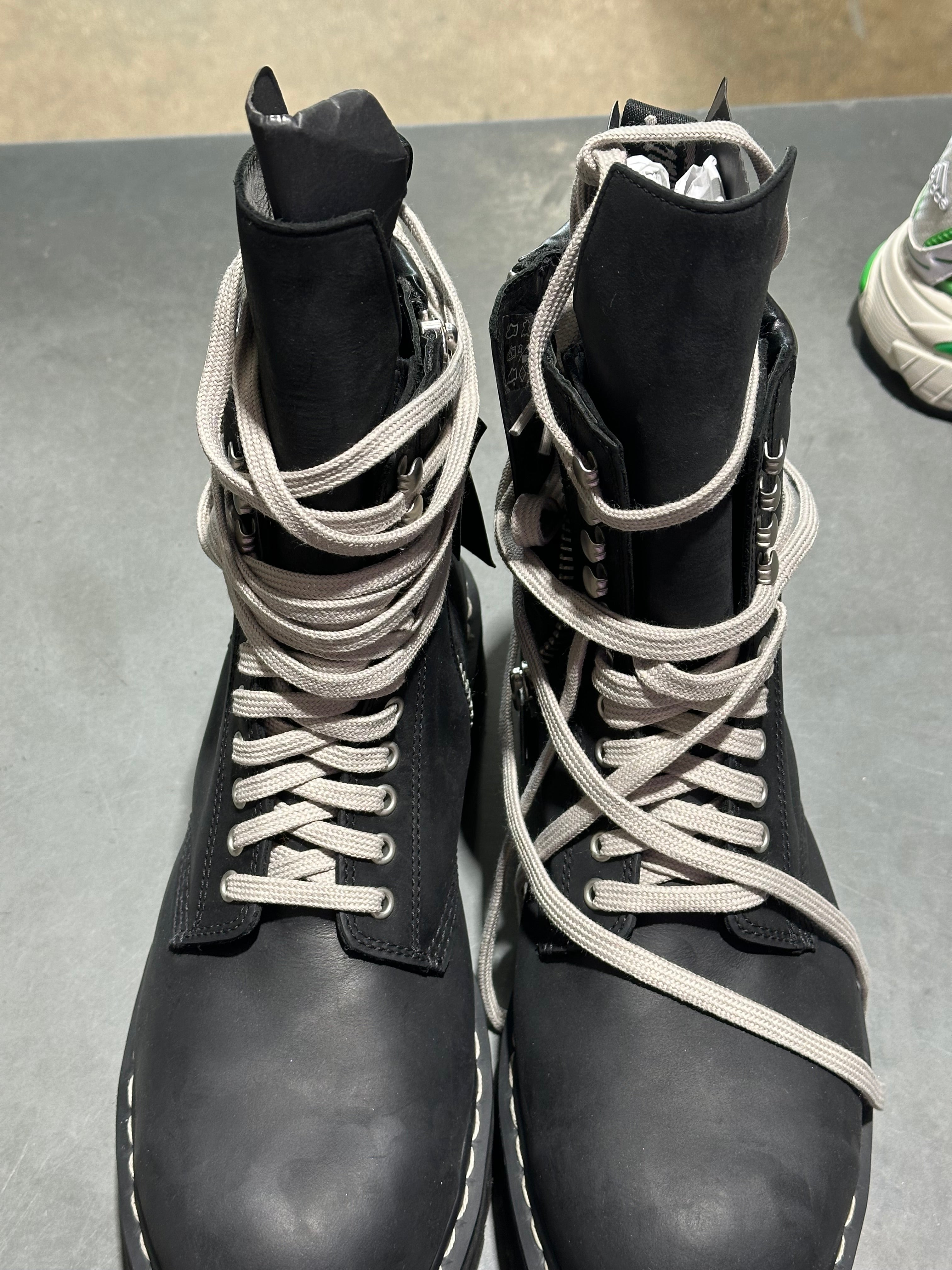 Dr. Martens x Rick Owens Steel Toe Quad RO - Black Size 12