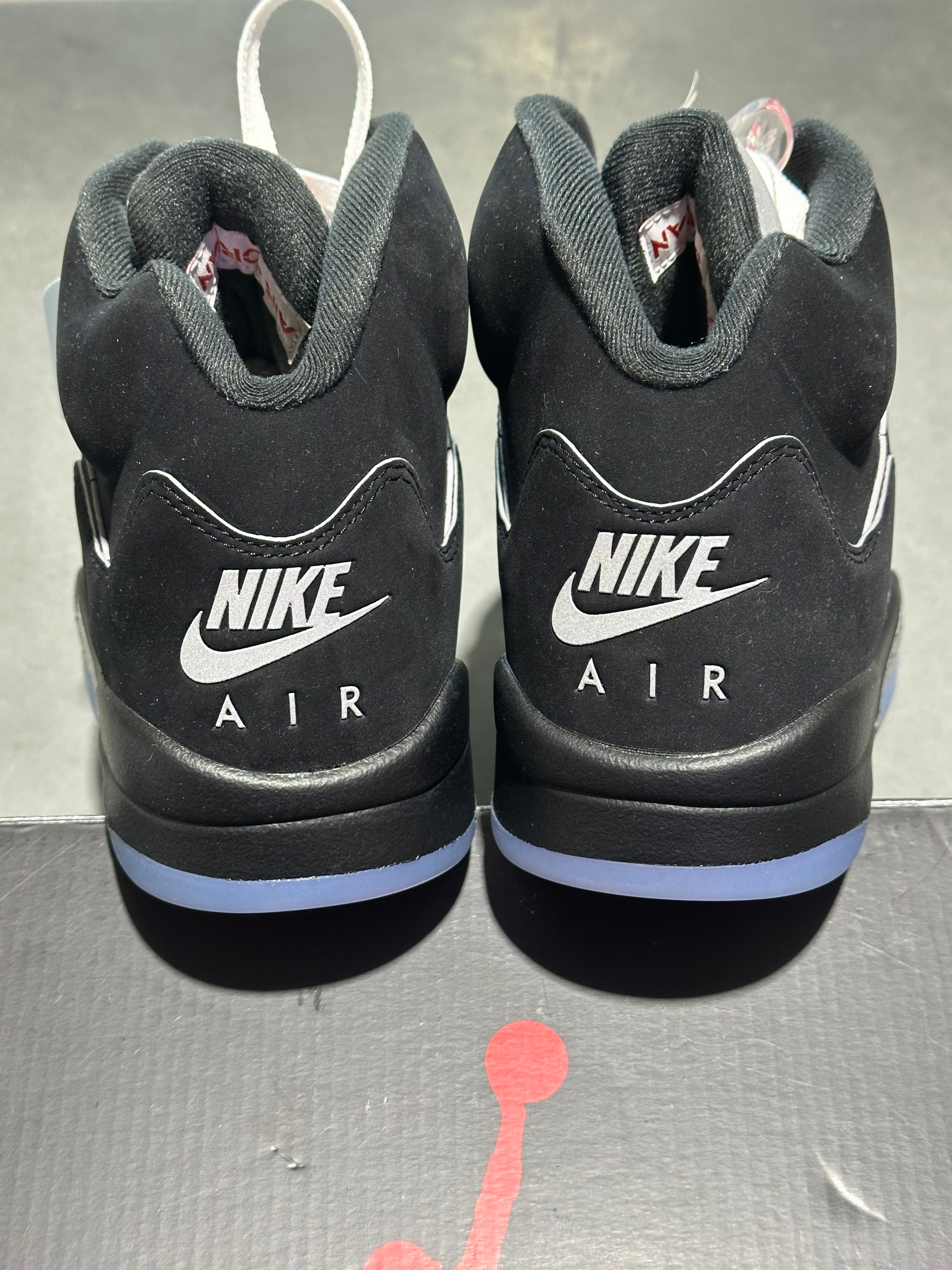 Air Jordan 5 Retro OG - Black Metallic Reimagined Size 10.5