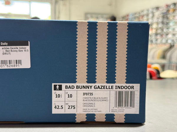 adidas Gazelle Indoor - Bad Bunny Size 10.5