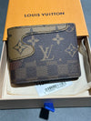 NEW Louis Vuitton x Nigo Slender Wallet - Brown
