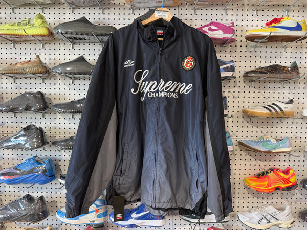 NEW Supreme x Umbro Gradient Track Jacket - Black Size XXL