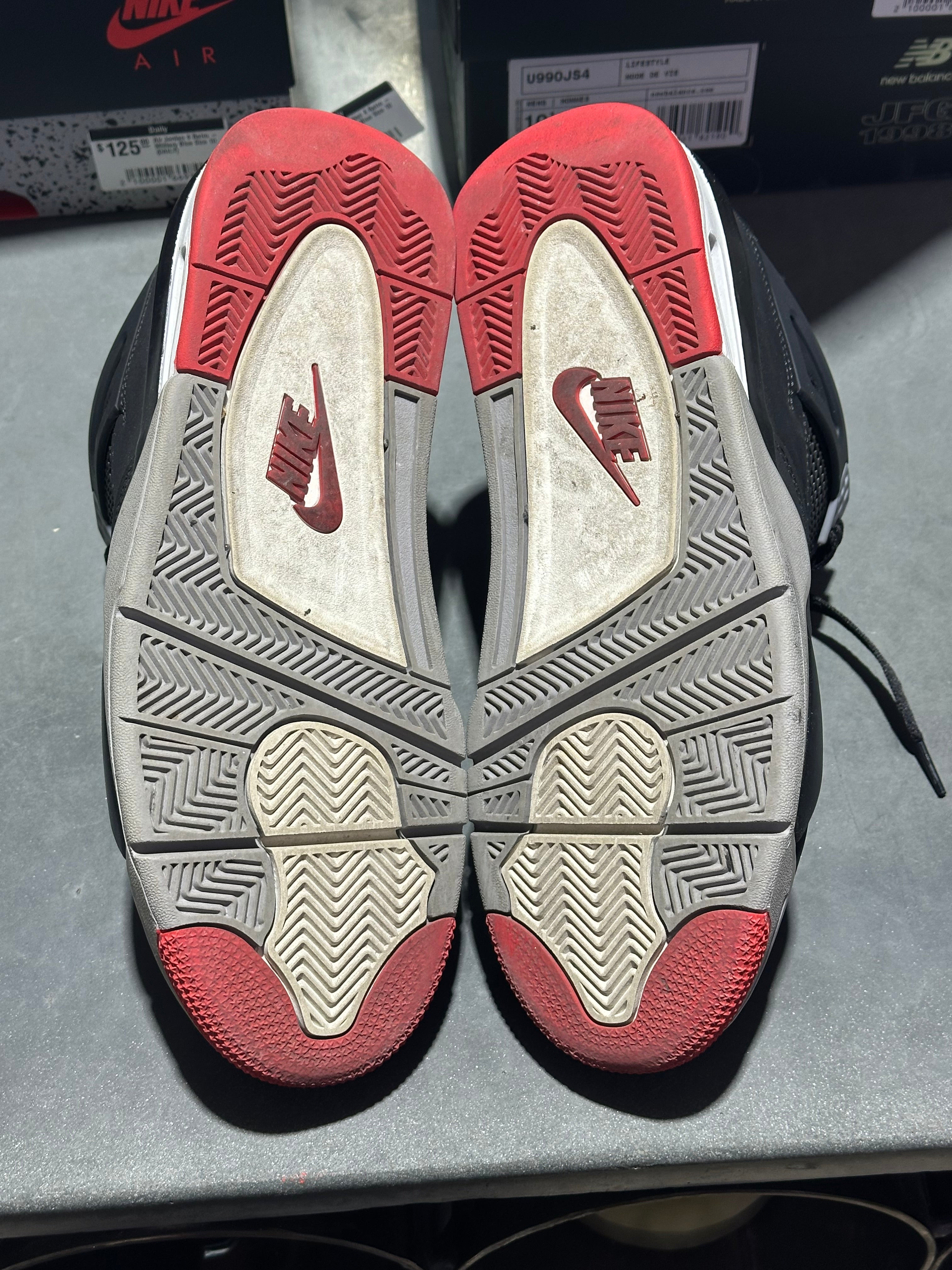 Air Jordan 4 Retro - Bred 2019 Size 10