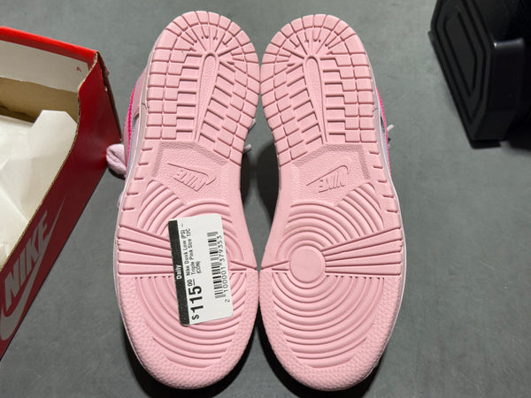 Nike Dunk Low (PS) - Triple Pink Size 12C