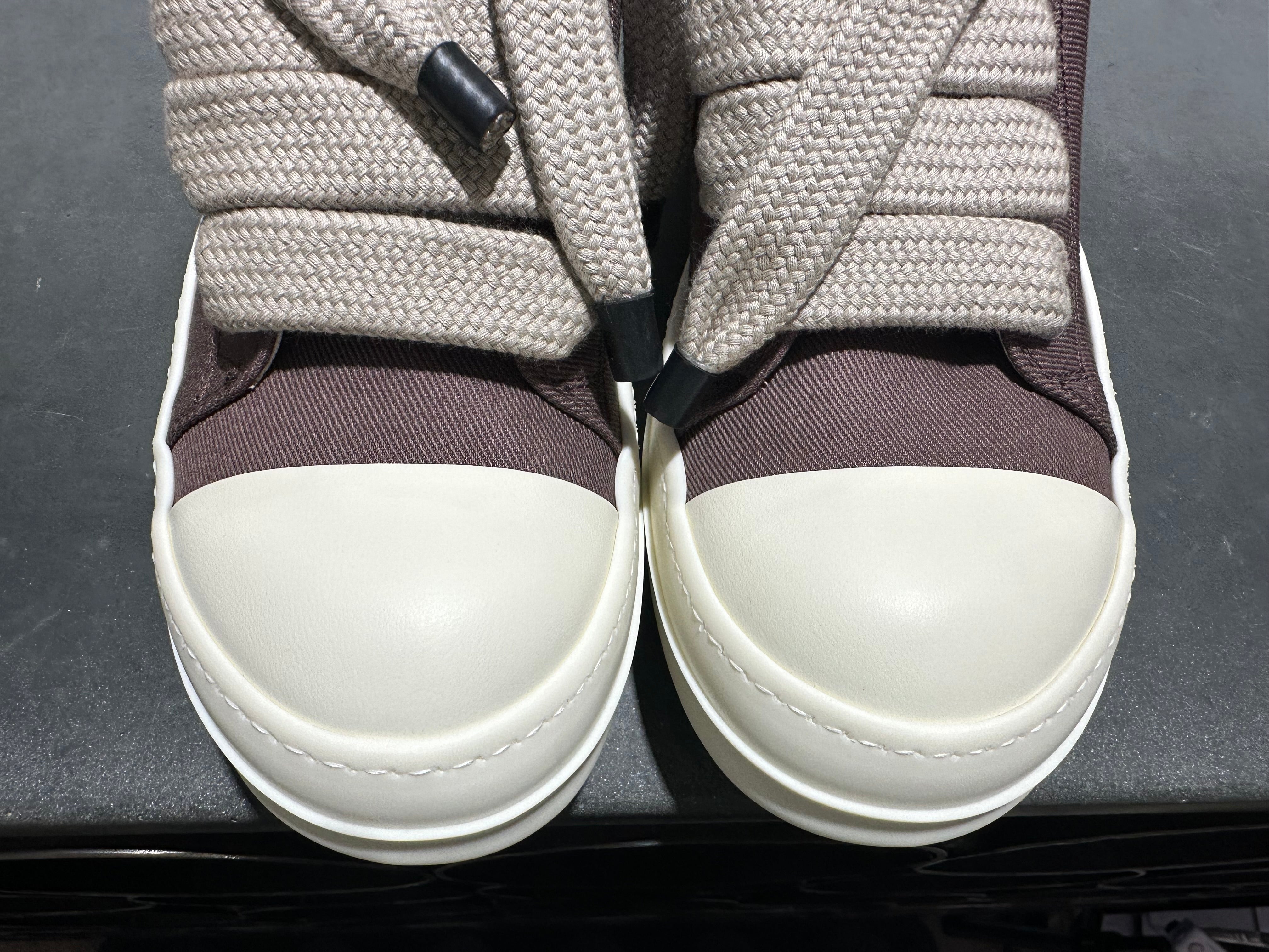 Rick Owens DRKSHDW Jumbo Lace Low Sneaker - Grape Size EU42/US 9
