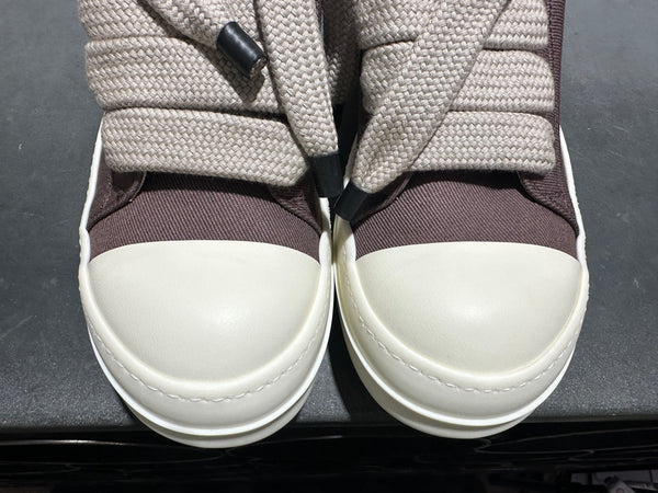 Rick Owens DRKSHDW Jumbo Lace Low Sneaker - Grape Size EU42/US 9