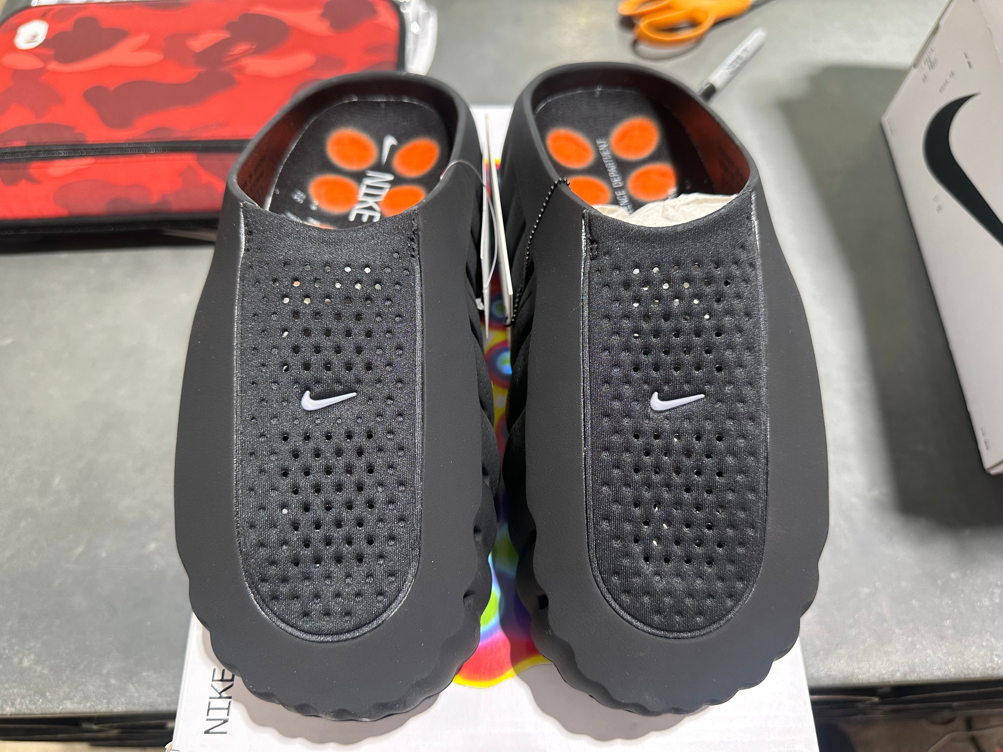 Nike Mind 001 Slide - Black Chrome Size 10