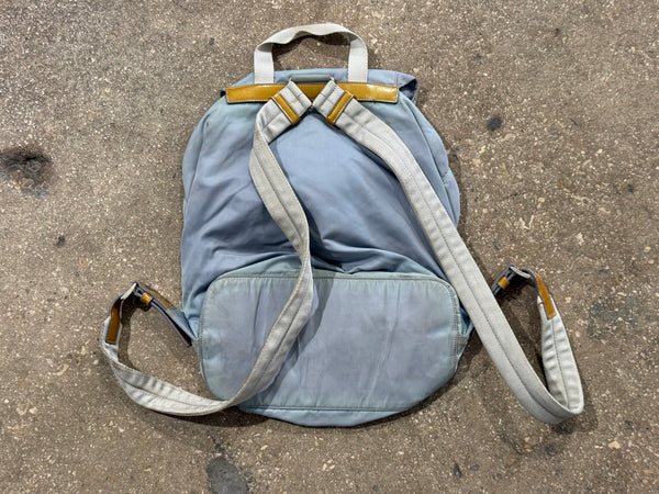 Vintage/Preloved Prada Nylon Backpack - Light Blue