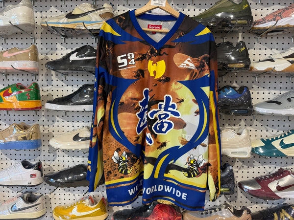 NEW Supreme FW25 Wu Tang Hockey Jersey - Blue Size Medium