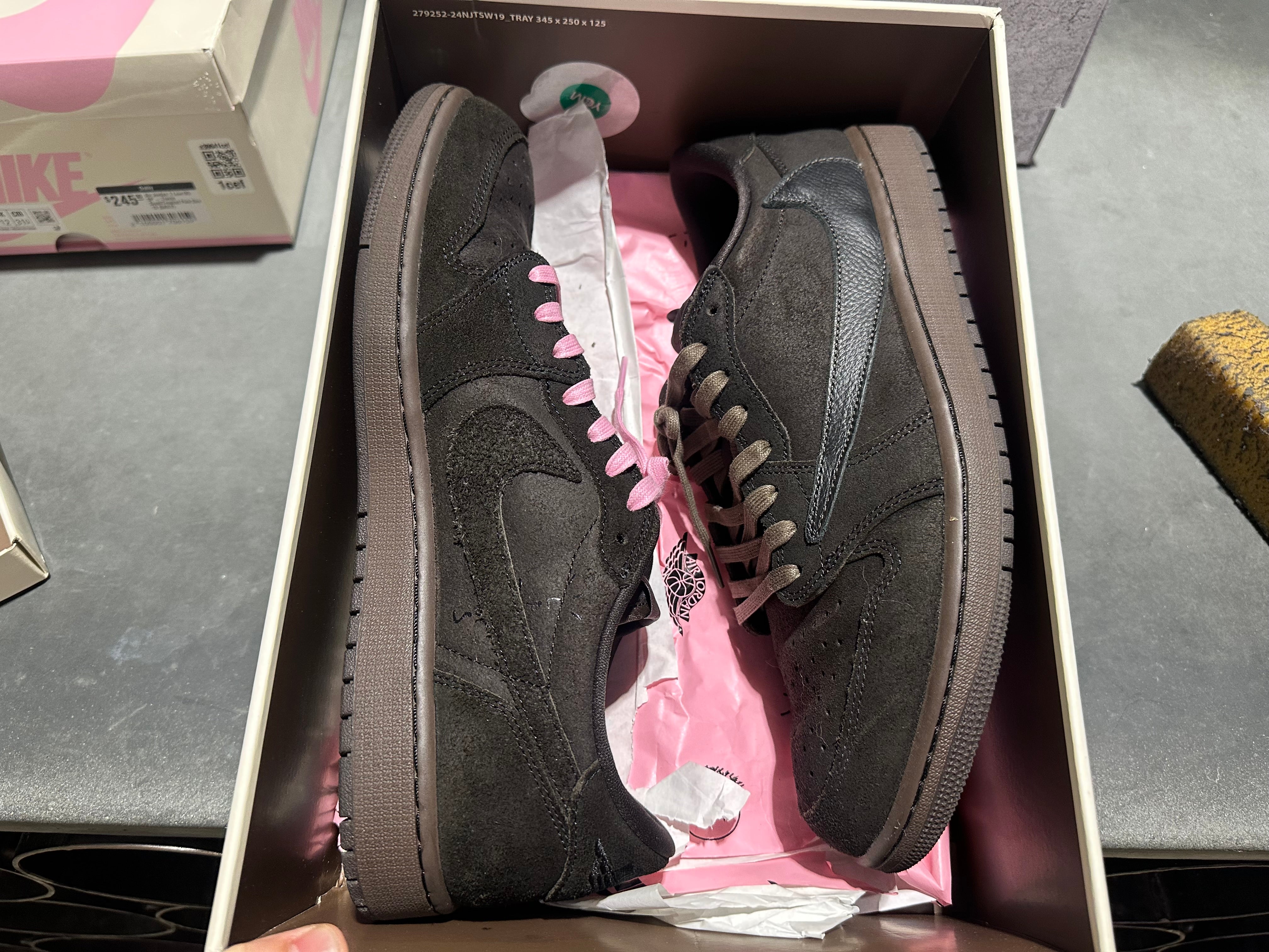 Air Jordan 1 Low OG SP - Travis Scott/Velvet Brown Size 13