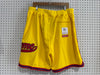 NEW Supreme x Mitchell & Ness Atlanta Braves Shorts - Yellow Size XL