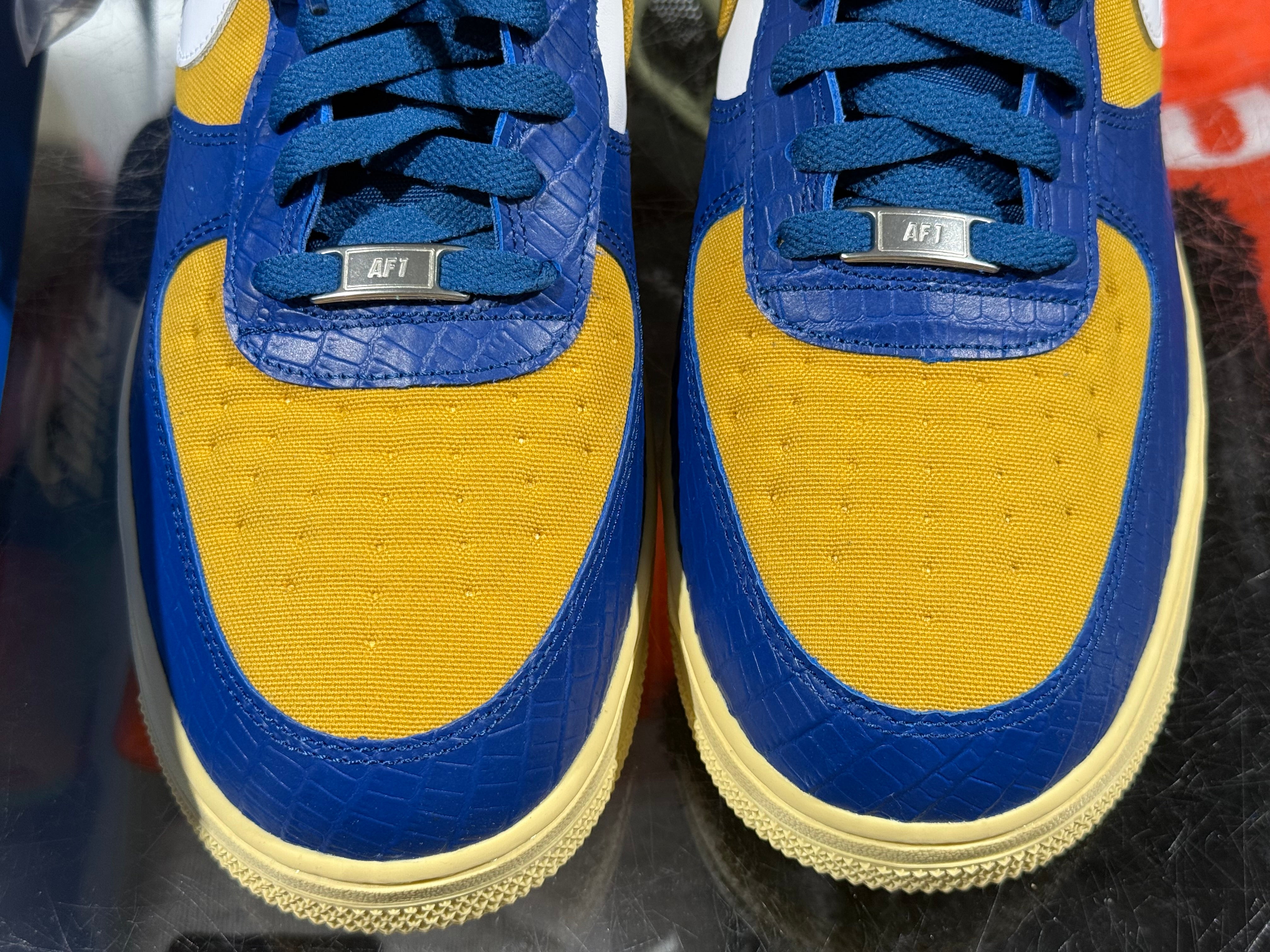 Nike Air Force 1 Low SP - Undefeated/Blue Yellow Croc