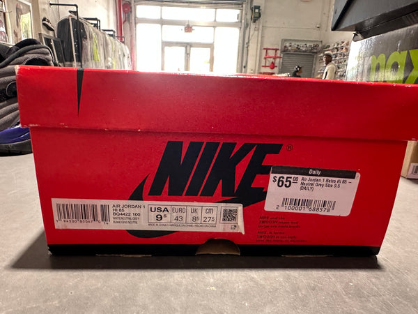 Air Jordan 1 Retro Hi 85 - Neutral Grey Size 9.5