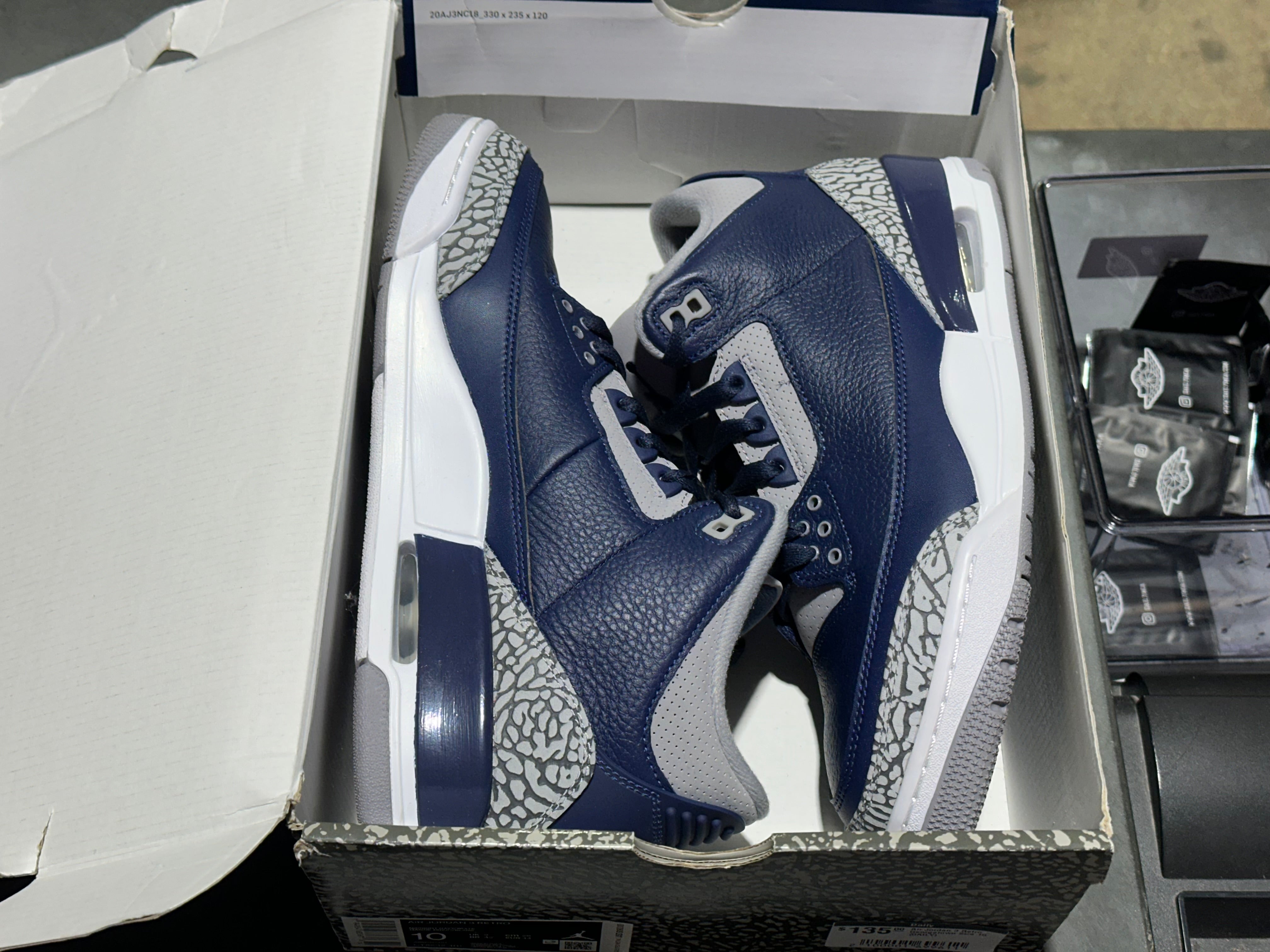 Air Jordan 3 Retro - Georgetown Size 10