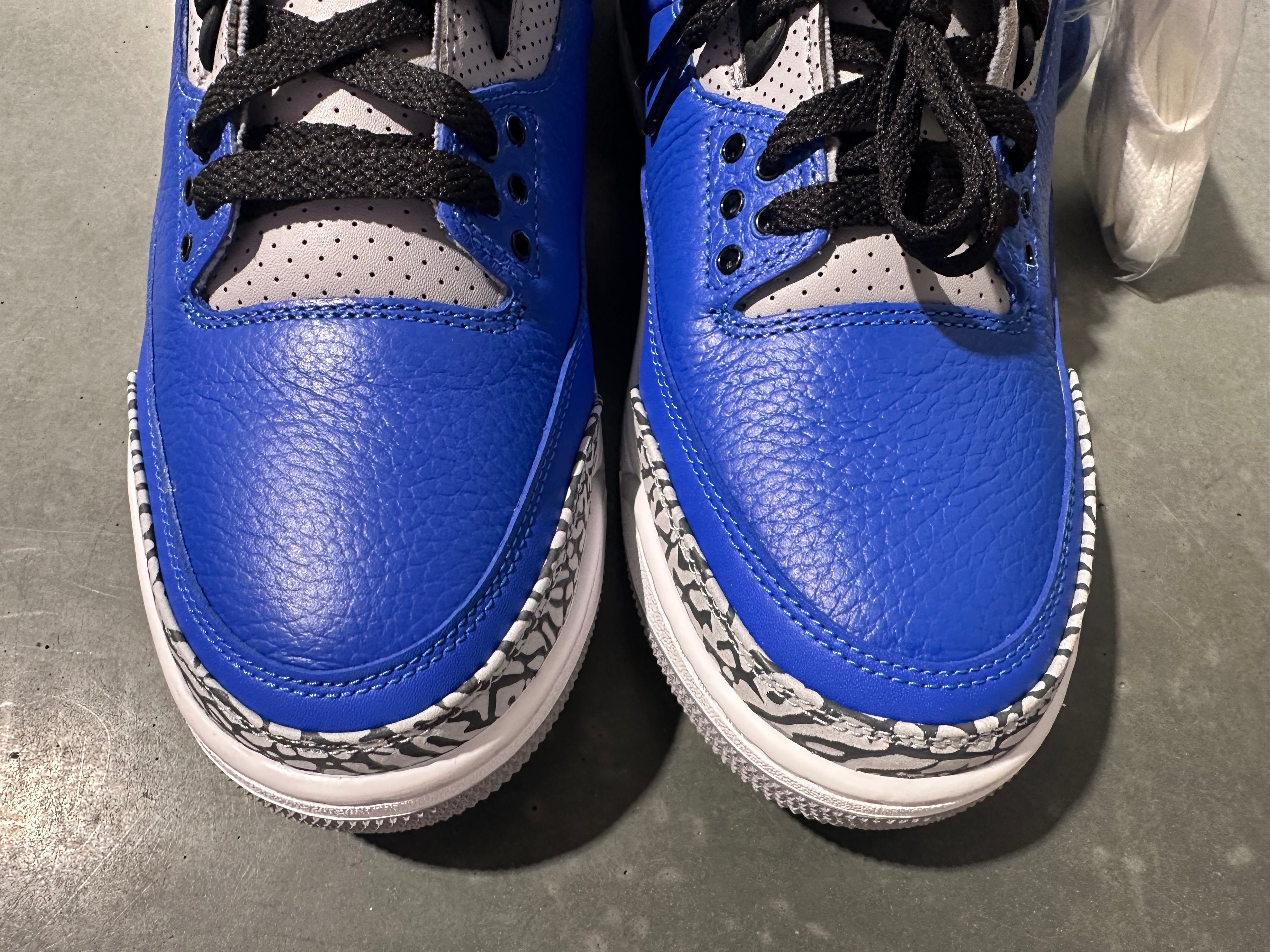 Air Jordan 3 Retro - Varsity Royal Cement Size 11