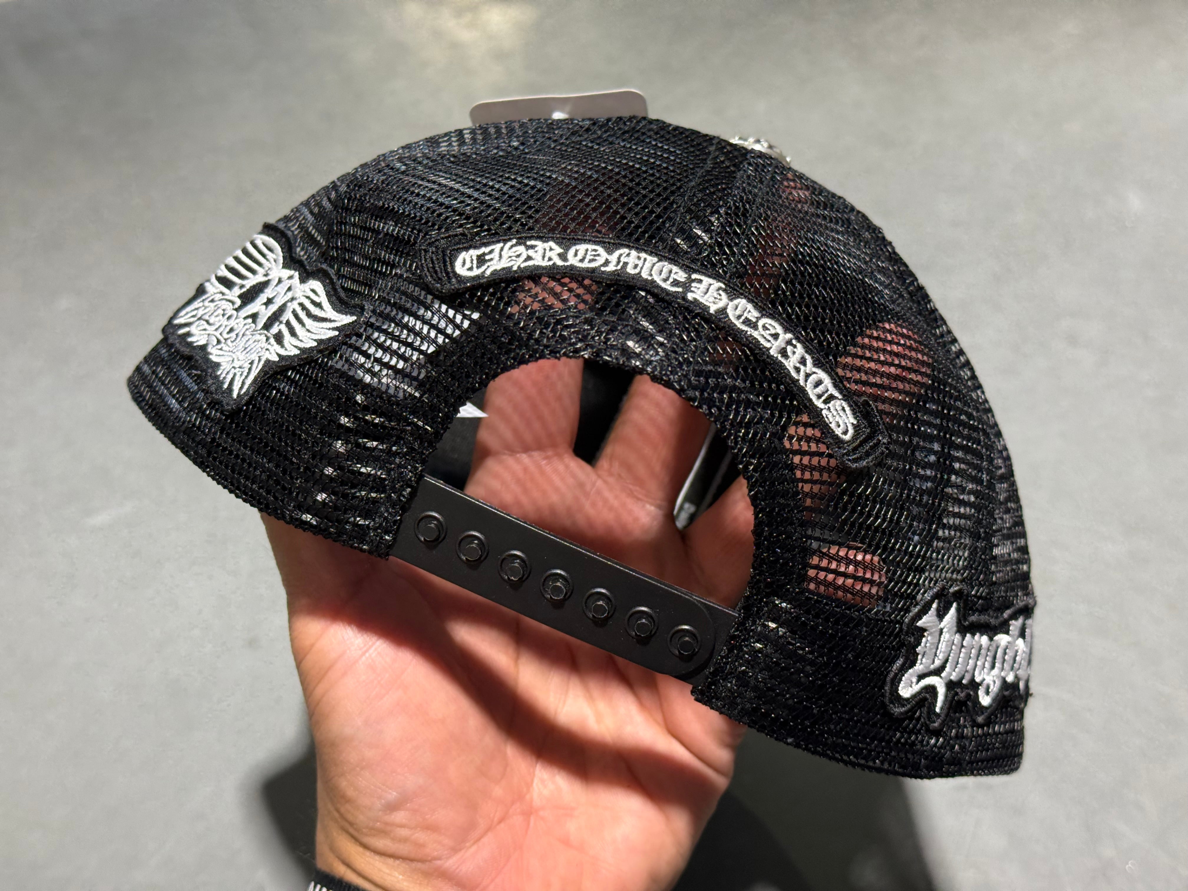 NEW Chrome Hearts x Aerosmith x Yungblud x FOTI Trucker - Black