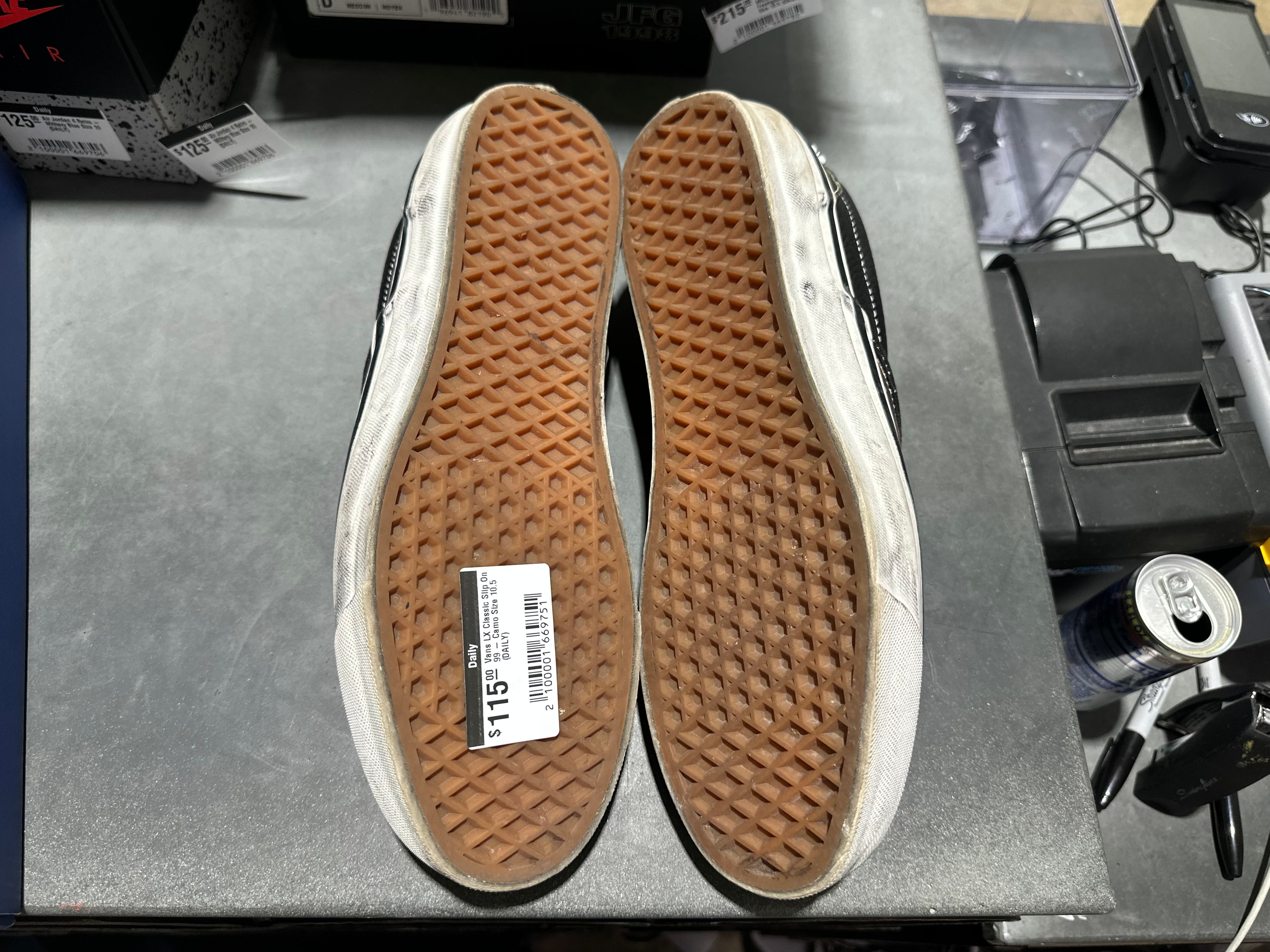Vans LX Classic Slip On 99 - Camo Size 10.5