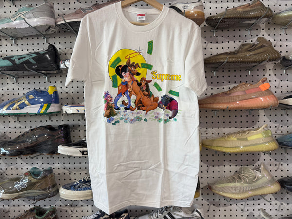 NEW Supreme All Dogs Go To Heaven Tee - White Size Large