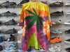 NEW Gallery Department Weed Leaf Tee - Tie Dye Size XXL