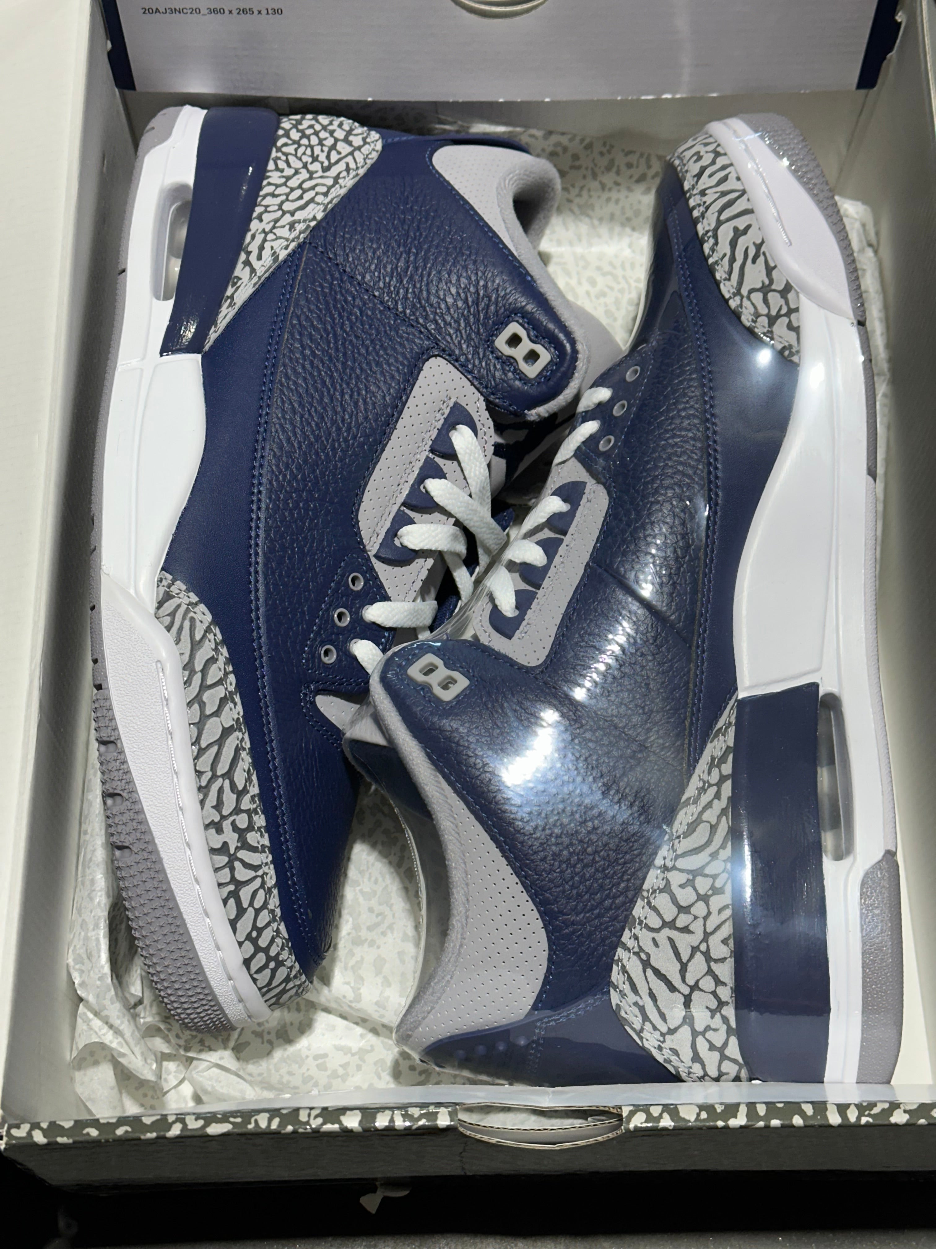 Air Jordan 3 Retro - Georgetown Size 13