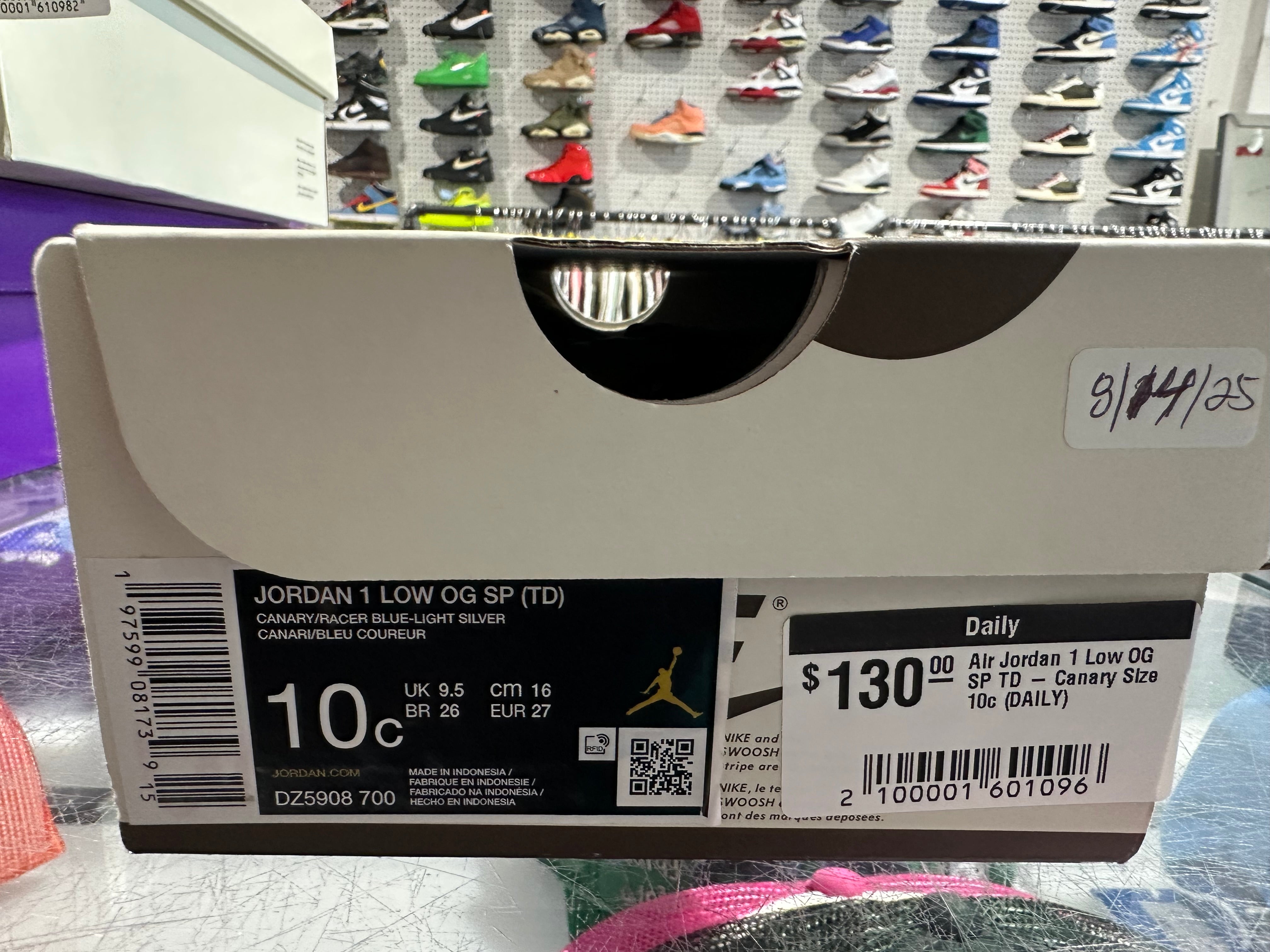 Air Jordan 3 Retro (TD) - White Cement Reimagined Size 6C