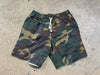 USED Satoshi Nakamoto Moto Shorts - Camo Size Large