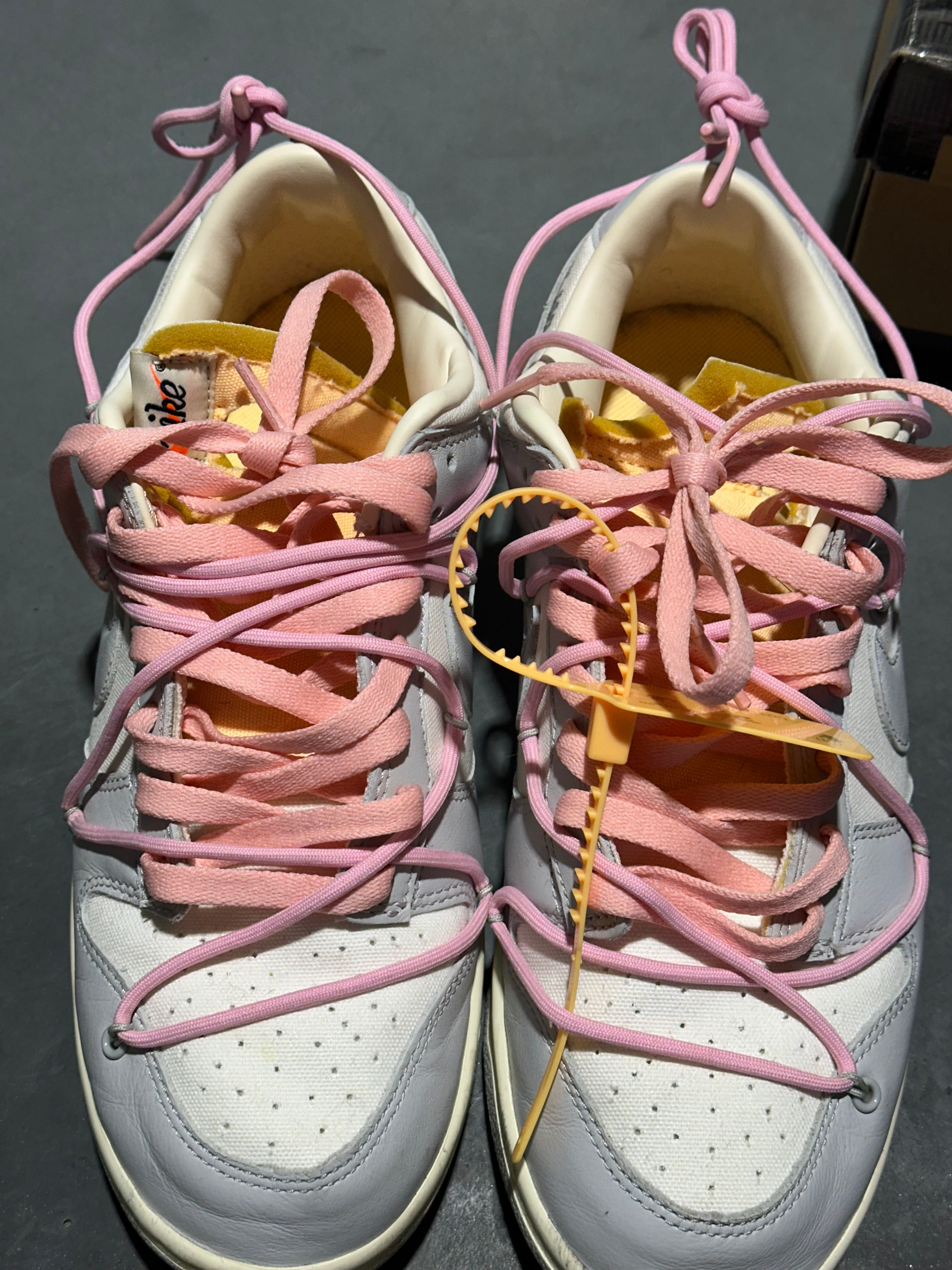Nike Dunk Low Off White - Lot 9 Size 10