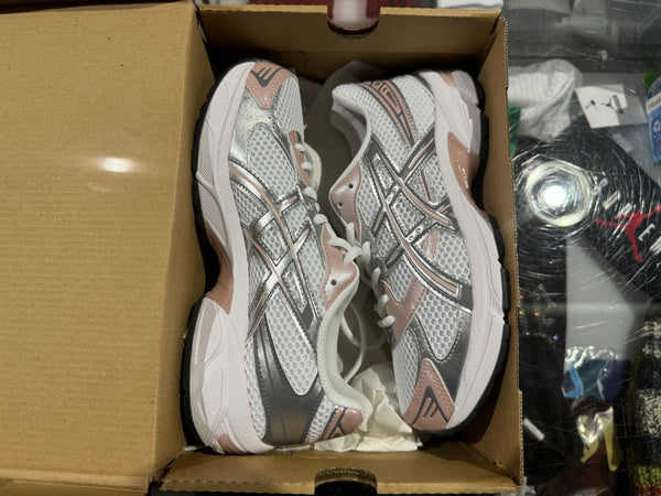 ASICS Gel-1130 - White/Neutral Pink Size 6W/4.5Y