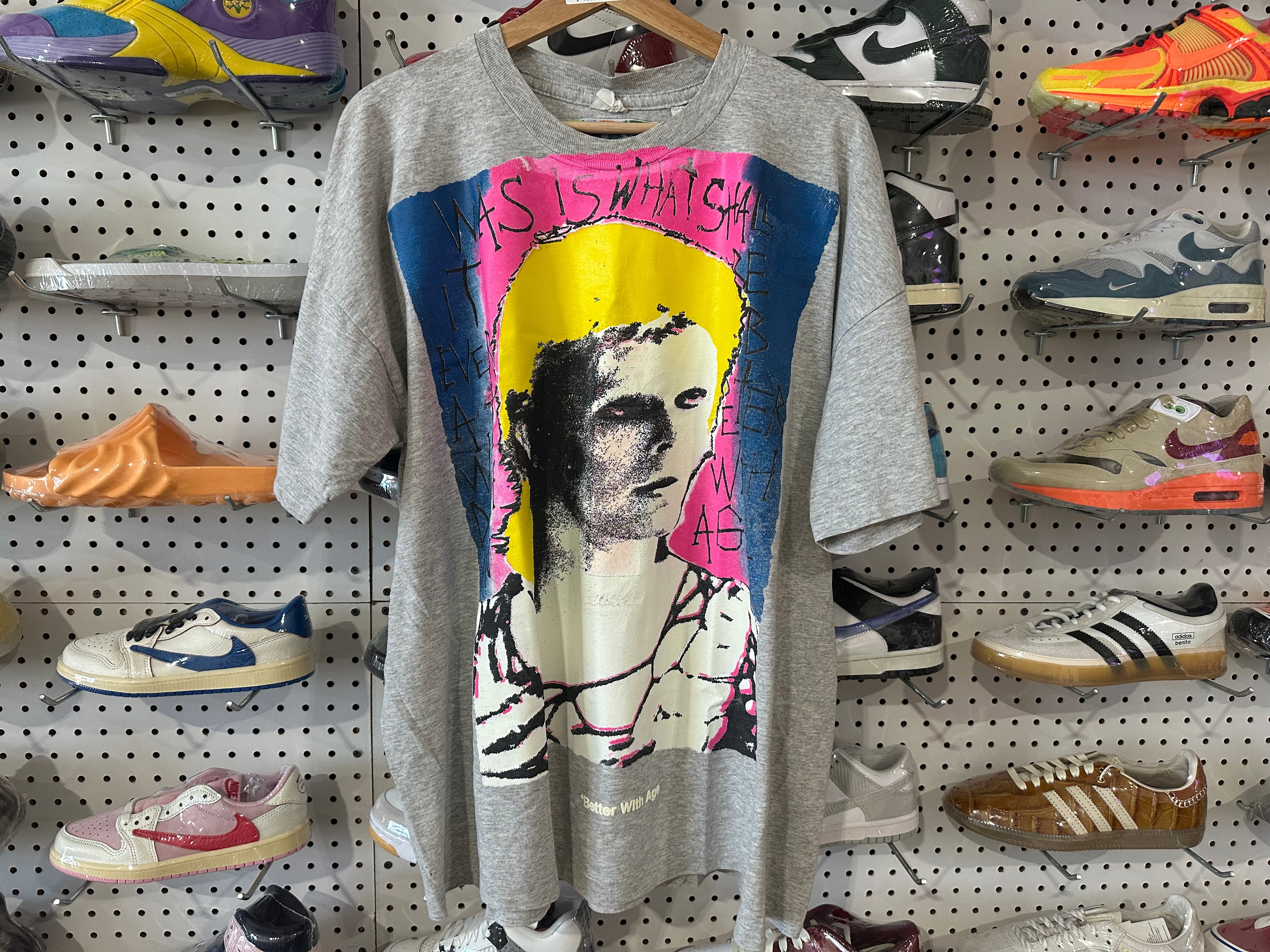 NEW Better With Age Stardust Tee - Grey Size Large