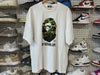 USED Bape x Jeff Hamilton Skyline Tee - White Size XL