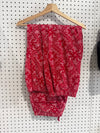 USED Supreme Bandana Track Pant - Red Size Medium