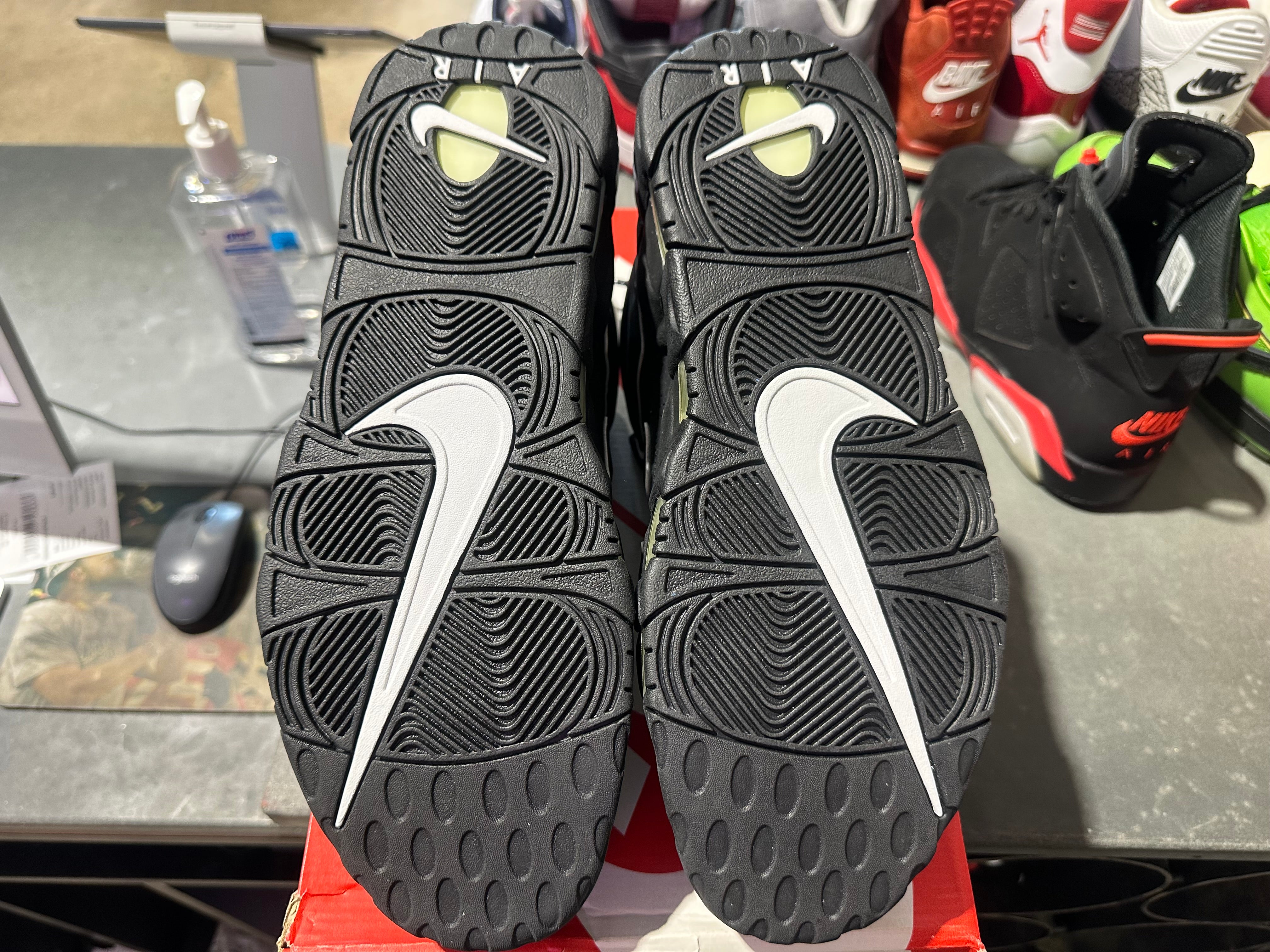 Nike Air More Uptempo - Black 2016 Size 12