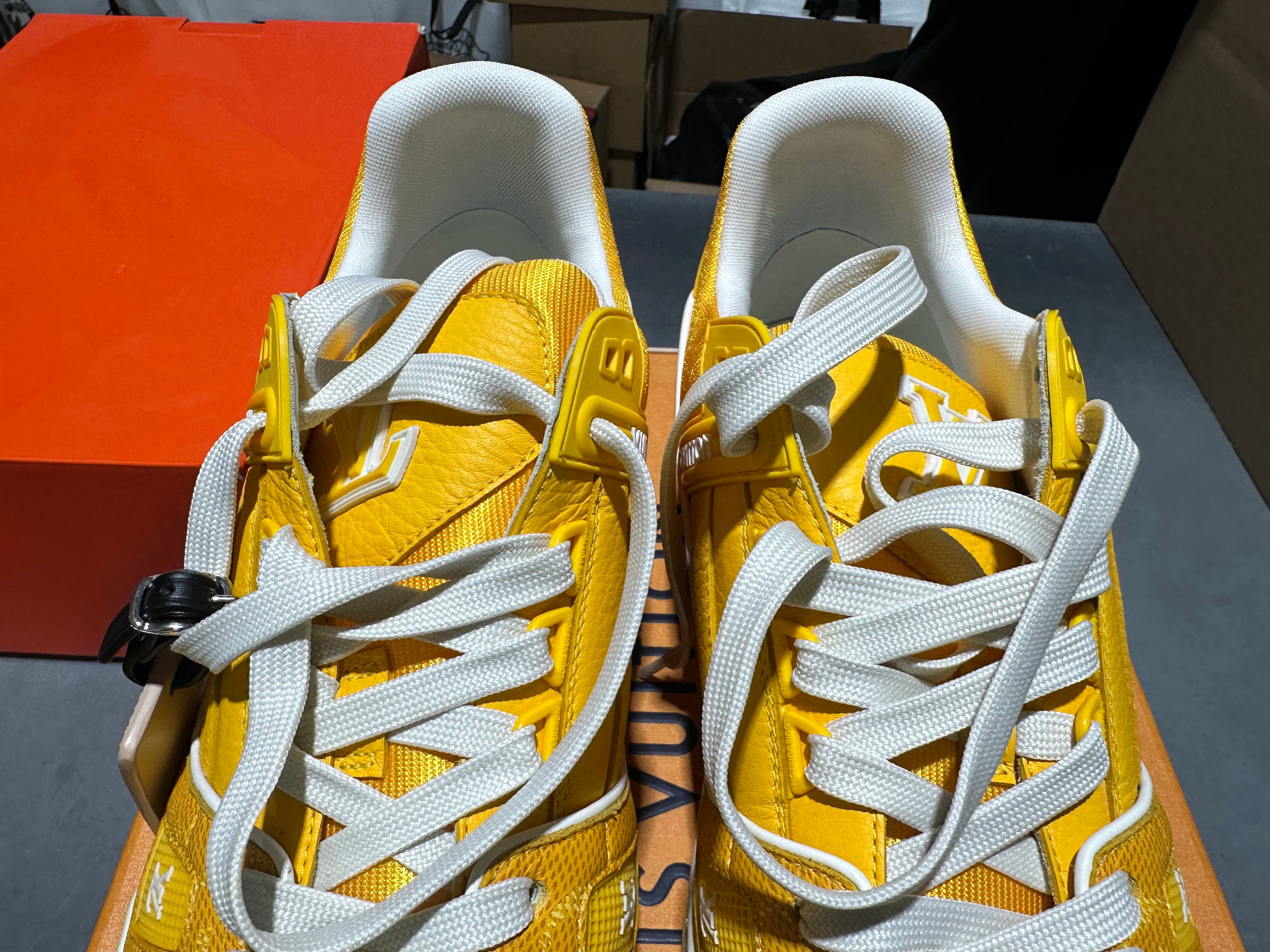 Louis Vuitton LV Trainer - NYC 57th Street/Yellow Size 11LV/12.5US