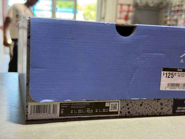 Air Jordan 6 Retro - UNC Size 9