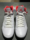 Air Jordan 5 Retro - Fire Red Silver Tongue 2020 Size 11.5