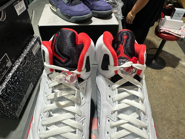 Air Jordan 5 Retro - Fire Red Black Tongue Size 12