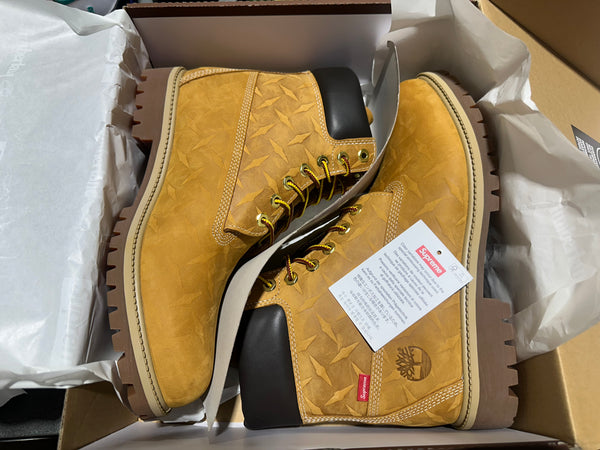 Timberland x Supreme Heritage 6" WP Boot - Wheat Size 10.5