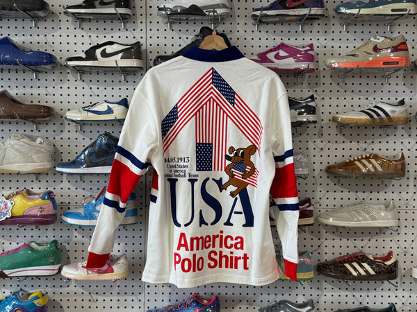NEW Nike x USMNT x V.A.A. L/S Rugby Top - White Size Small