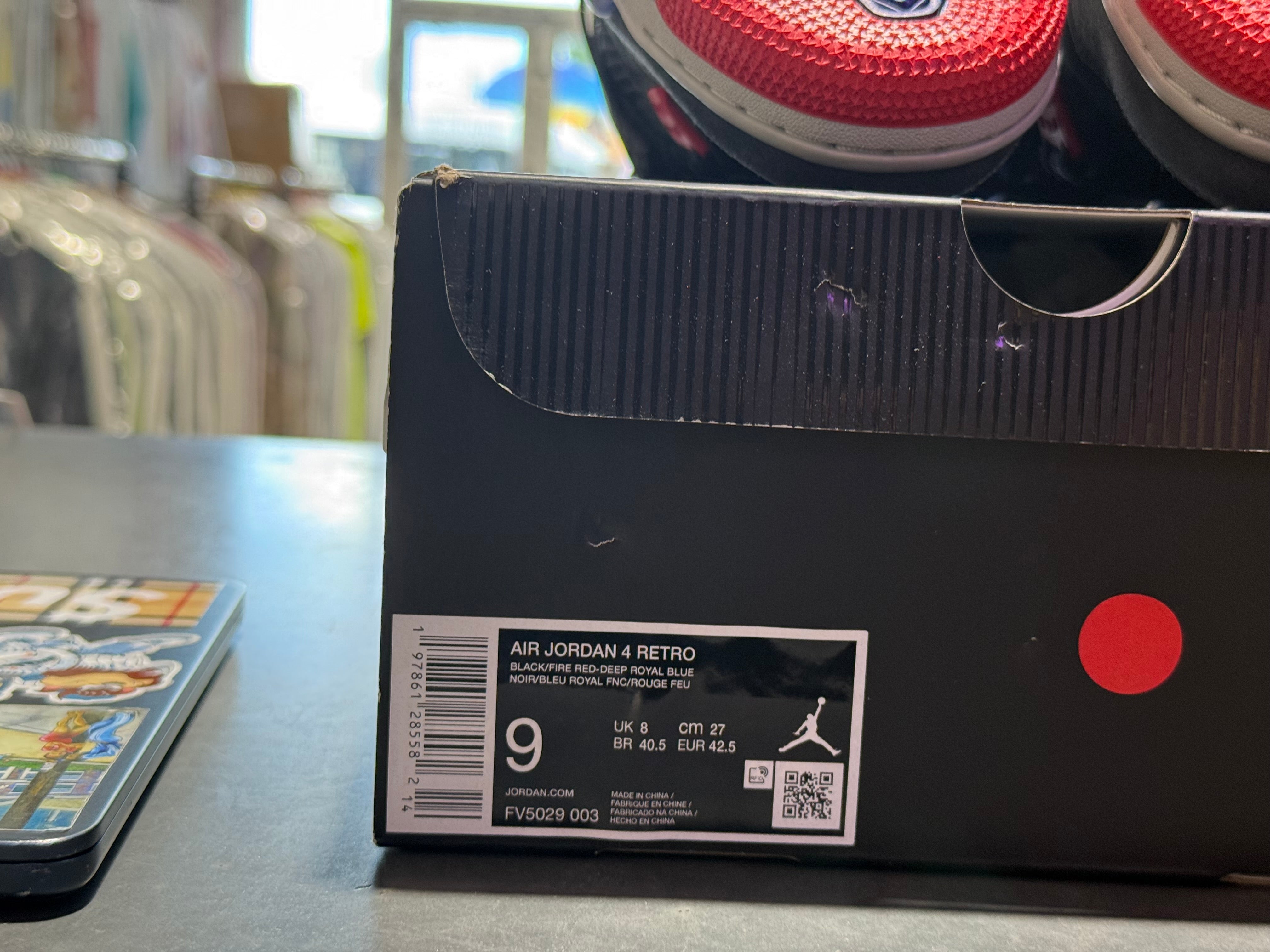 Air Jordan 4 Retro - Rare Air/Gold Letters Size 9