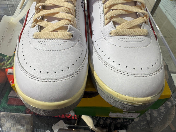 Air Jordan 2 Retro Low SP - Off White/White Size 11.5