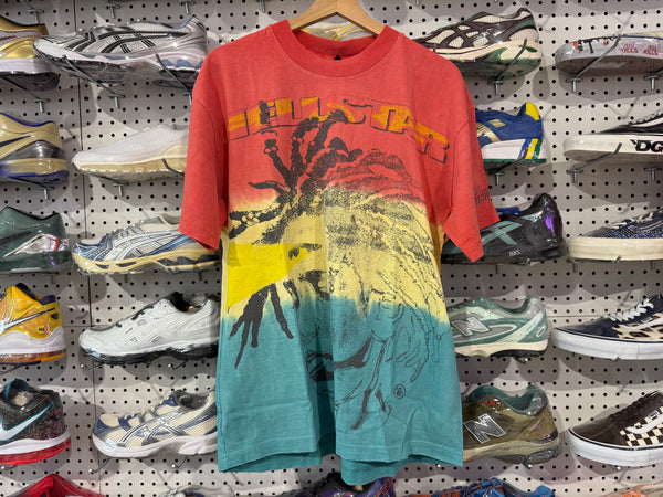 NEW Hellstar Rasta Tee - Red/Blue Size Medium